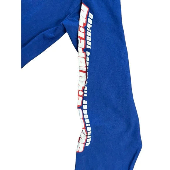 Vtg Majestic Philadelphia 76ers Hardwood Classics NBS Long Sleeve T-Shirt Sz M - Picture 2 of 7